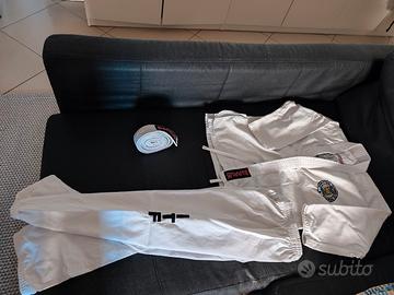 Dobok bambino Taekwondo ITF tg. 130cm 7-8 anni