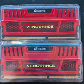 Corsair Vengeance DDR3 8GB (2x4GB) 1866Mhz - rosse