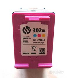 Cartuccia stampante HP 302 XL originale VUOTA