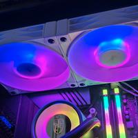 Deepcool fc120 - ventole bianche rgb 120