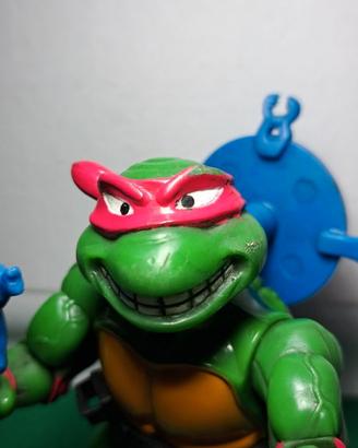 3 Action Figure TMNT Vintage 1988/89 Playmates