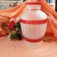vaso vetro vintage 70 
