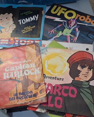 dischi 45 giri sigle tv e cartoni animati 