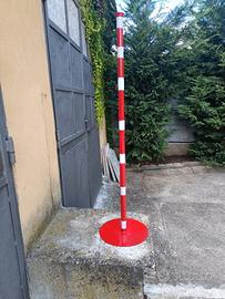 Paletto dissuasore in ferro artigianale (H 1,20 m)