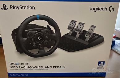 Logitech G923 Volante + Pedaliera – Pari al Nuovo
