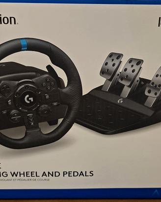 Logitech G923 Volante + Pedaliera – Pari al Nuovo
