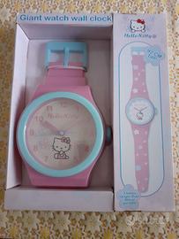 Orologio da parete Hello Kitty (NUOVO)