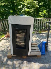 Termostufa a pellet Caminetti Montegrappa 26,5kw
