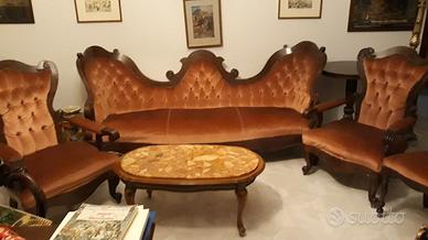 mobili salotto arredamento vintage depoca
