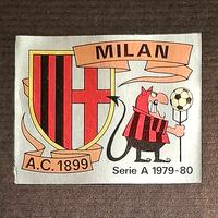 PANINI CALCIATORI 1979-80 - N.172 SCUDETTO MILAN 