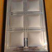 Valenti rubrica in argento nuova con scatola 