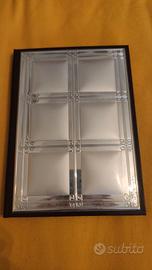 Valenti rubrica in argento nuova con scatola 