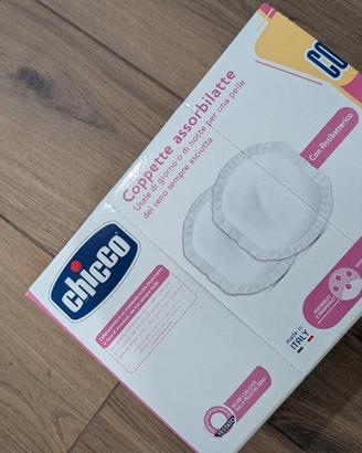 Chicco 60 Coppette Assorbilatte antibatteriche