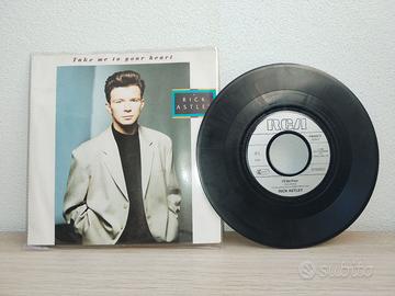 LP 45 giri Vinile 7 " - 1989 Rick Astley - Take Me