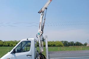 furgone sprinter 413 con gru 