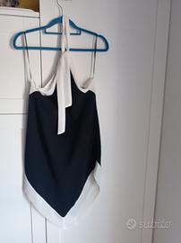 Blusa monospalla Zimo