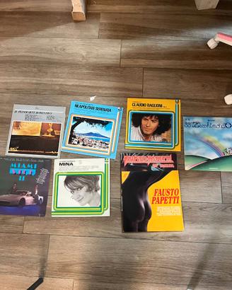 LOTTO DI 7 VINILI LP VINTAGE