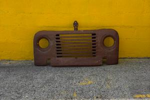 Calandra Frontale Vintage in Metallo