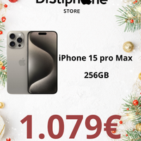 iphone 15 pro max 256gb nuovi