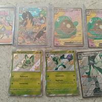 lotto da 7 carte Pokémon 