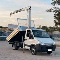 Iveco Daily 35c12 Ribaltabile e Grù Bonfiglioli