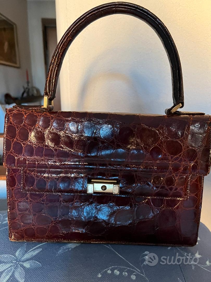 borsa coccodrillo gucci