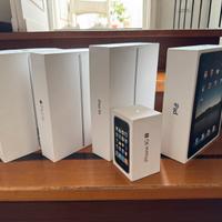 4 confezioni ipad ed 1 iphone 3Gs