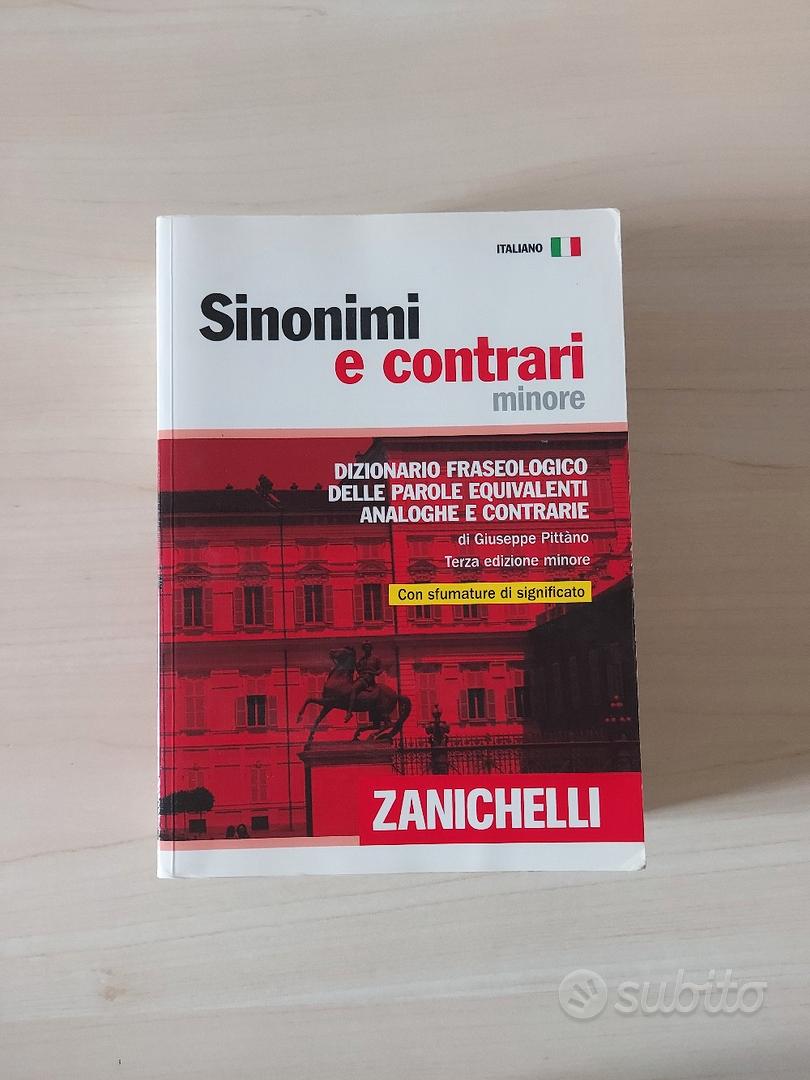 Dizionario Sinonimi e contrari Zanichelli - Libri e Riviste In vendita a  Pistoia