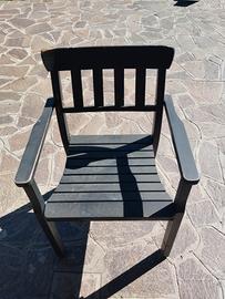 sedie in legno da giardino 