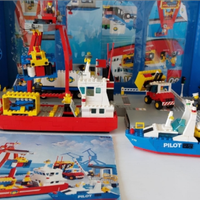 Lego anni 90 Porto con box e istruzioni