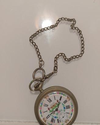 Orologio da tasca vintage Fonten Incabloc 