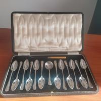 servizio da tavola per pompelmo in silver 