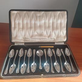 servizio da tavola per pompelmo in silver 