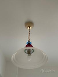 Lampadario a sospensione vintage (anni '60)