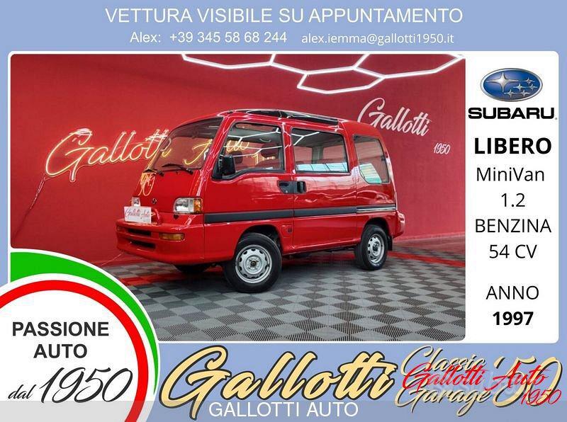 SUBARU LIBERO subaru libero domingo aladdin camper 4x4 allrad Used