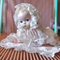 bambola battesimo porcellana da collezione 