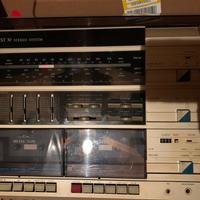 ITT Schaub-Lorenz giradischi radio cassette rack