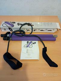 Fitness bar con elastici