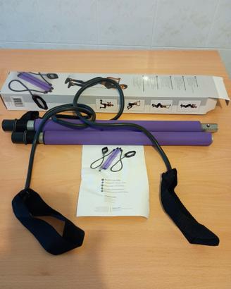Fitness bar con elastici
