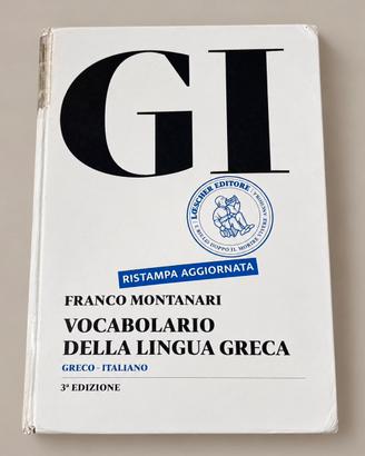 Vocabolario Greco Montanari Gi + guida
