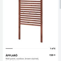 spalliera Ikea applaro 