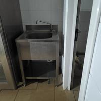 lavello in acciaio inox 