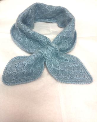 Snood , Sciarpa, Scaldacollo Celeste