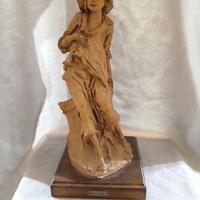 statuetta terracotta