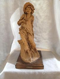 statuetta terracotta