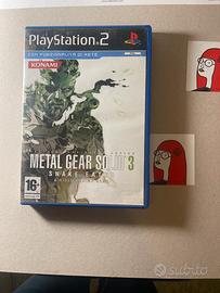 Gioco playstation2 metal gear solid 3