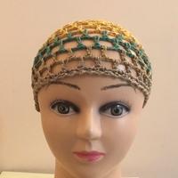 Cappellino in cotone e viscosa a rete