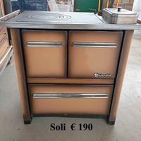 Cucina economica a legna Splendid 85x55xh75