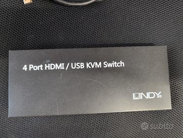 Switch KVM 4 Porte Lindy (Mod. 32811) HDMI