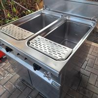 bollitore cuocipasta 2 vasche gas